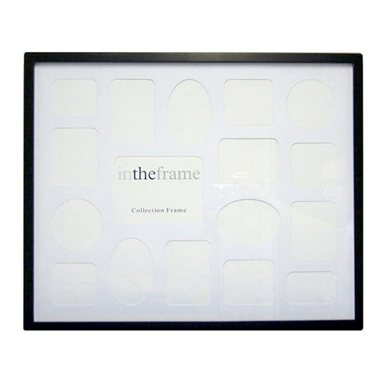 Mounted Box Black Photo Frame