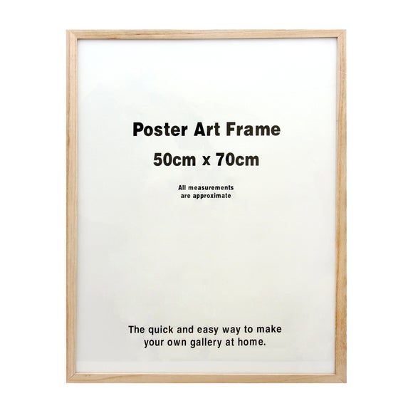Natural Poster Art Frame Dunelm