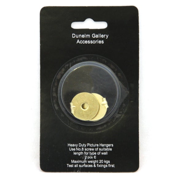 Set of 2 Heavy Duty Picture Hangers