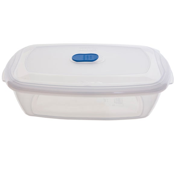 Whitefurze Rectangular Freezer and Microwave Storer