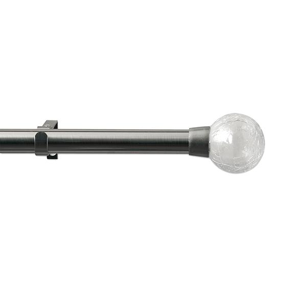 Mix and Match Collection Round Crackle Glass Finials