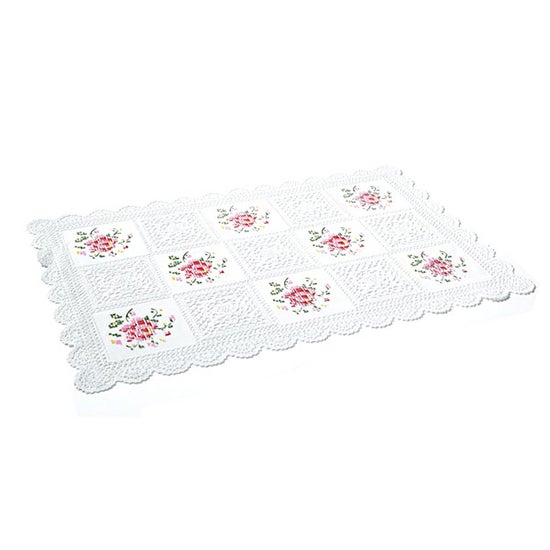 Cross Stitch Tray Cloth