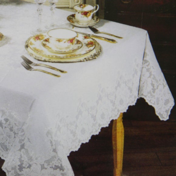 Regency Lace Rectangle Tablecloth
