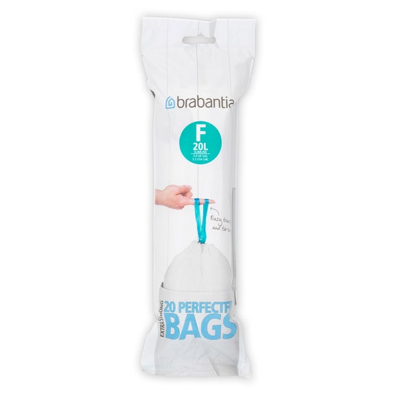 Brabantia 20 Litre Smart Fix Slim Waste Bags