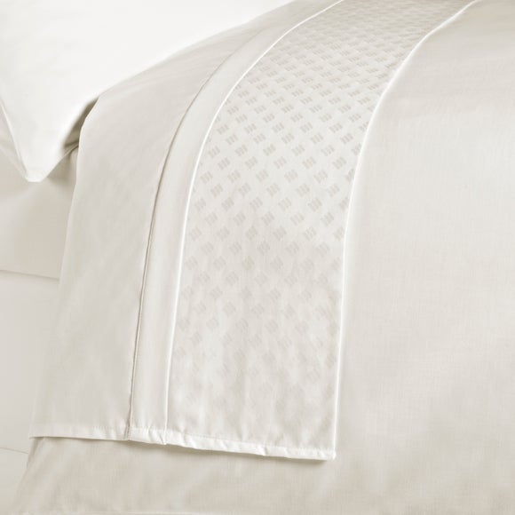 Cream Hotel Pima Diamond 400 Thread Count Collection Flat Sheet