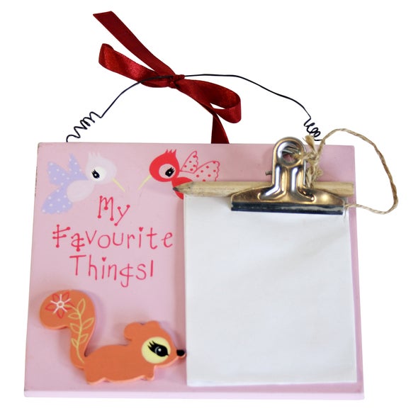 Kids Nature Watch Hanging Plaque