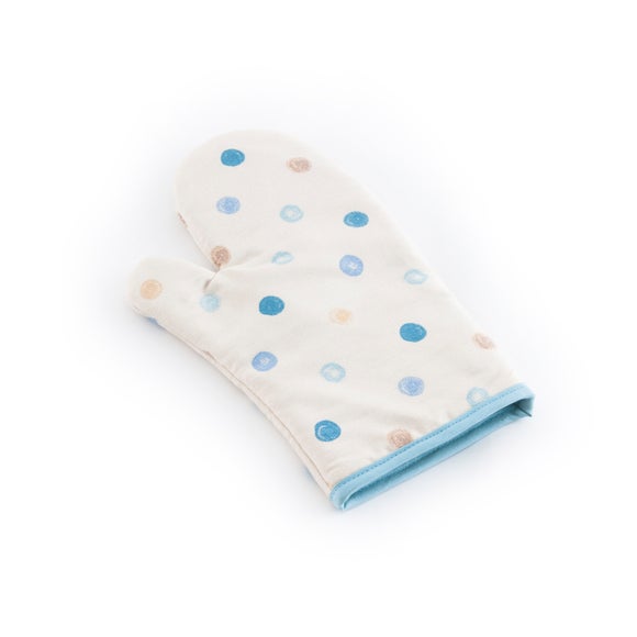 Blue Country Spots Collection Single Oven Glove
