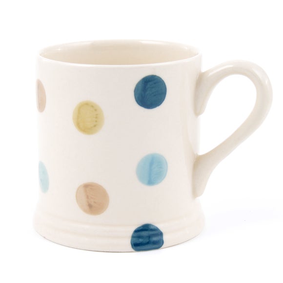 Blue Country Spot Collection Footed Mug