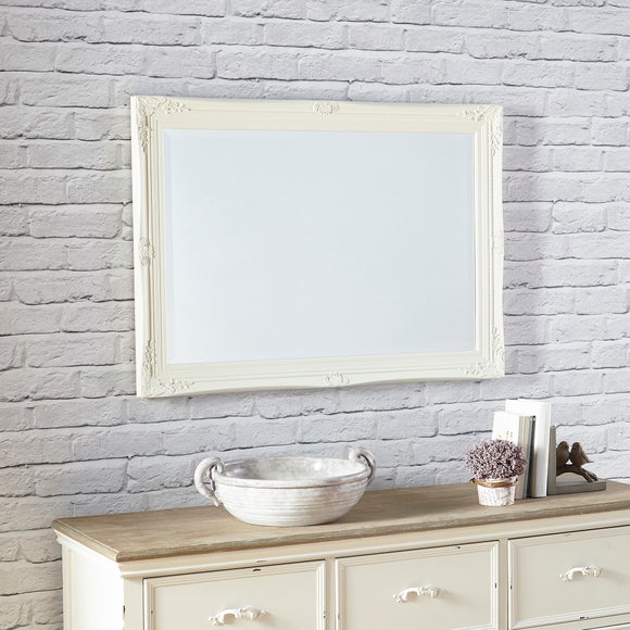 Vintage Swept Bevelled Mirror Dunelm