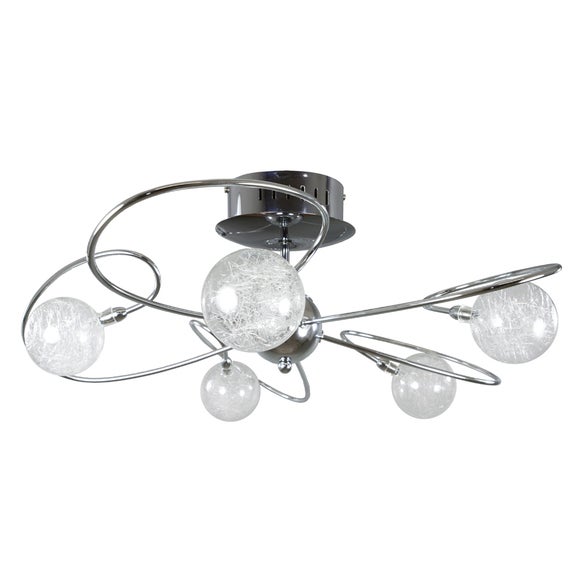 Magneto 5 Light Ceiling Fitting