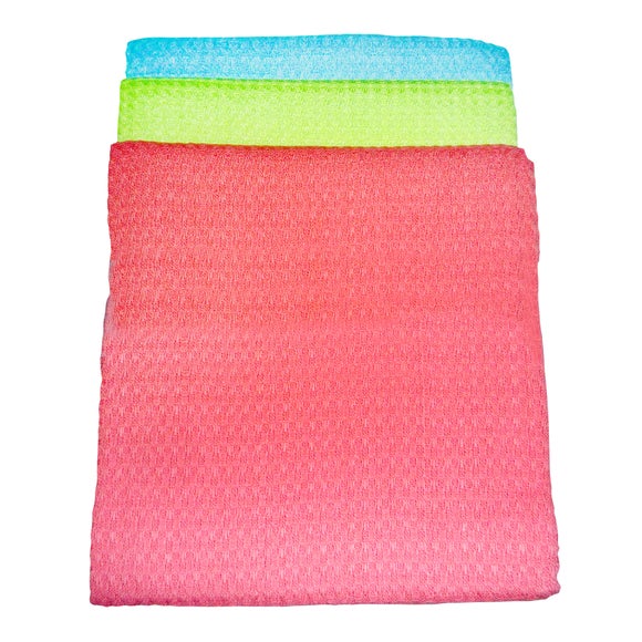 Pack of 3 Lollipop Waffle Tea Towels