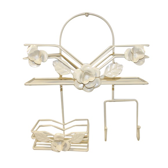 Vintage Rose Collection Shower Caddy