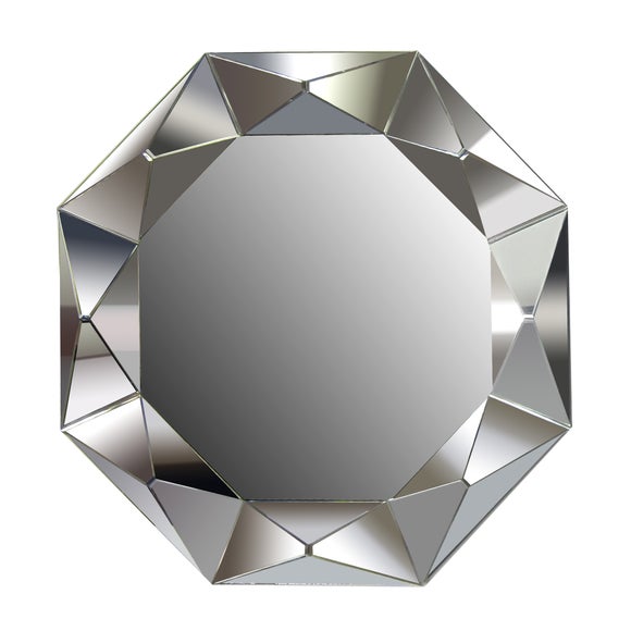 Pyramid Bevelled Mirror