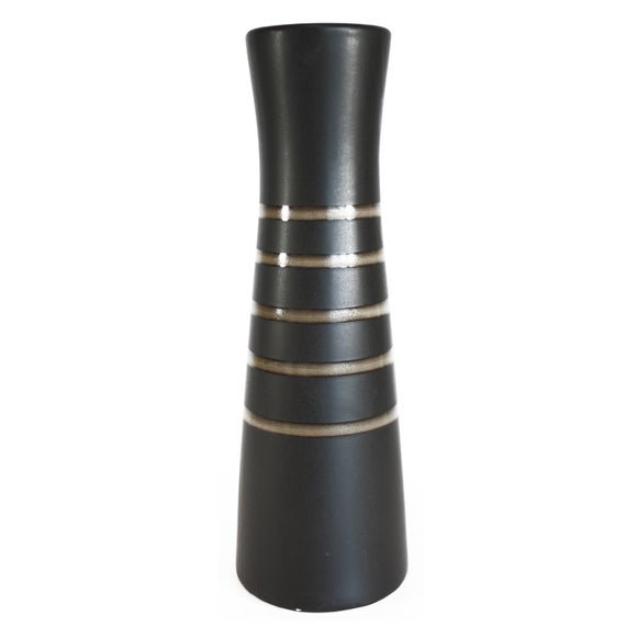Burnt Sienna Collection Tribal Stripe Vase