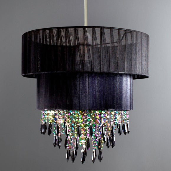 Fawsley Voile Droplet Pendant