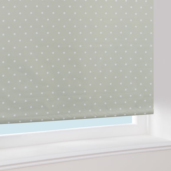 Dotty Blackout Roller Blind Dunelm
