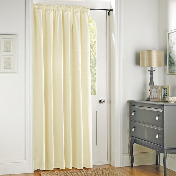 Cream Toledo Collection Door Curtain