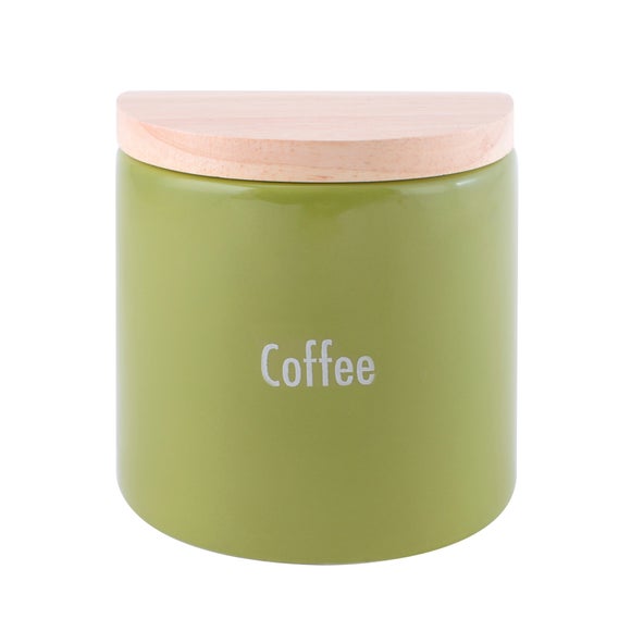 Modern Country Leaf Collection Coffee Jar