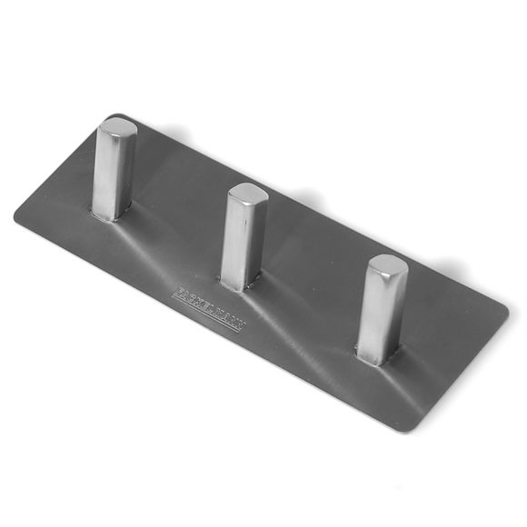 Stainless Steel Three Hook Storage Rail