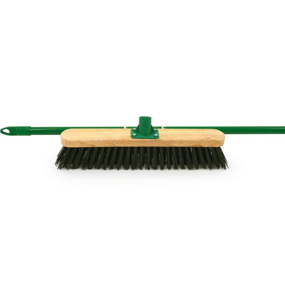 Varnished PVC Outdoor Broom