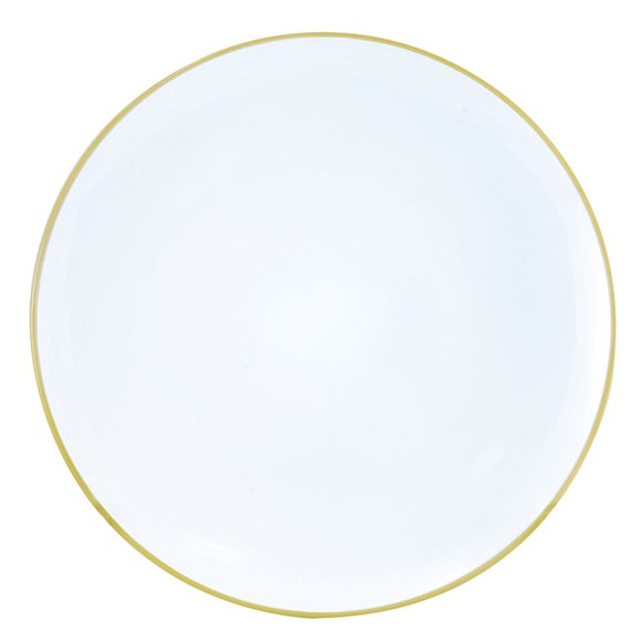 Lime Brit Pop Coupe Collection Dinner Plate