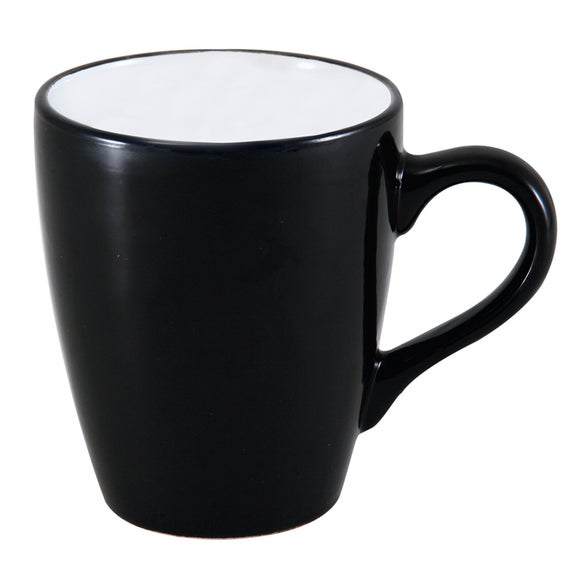 Black Brit Pop Coupe Collection Mug