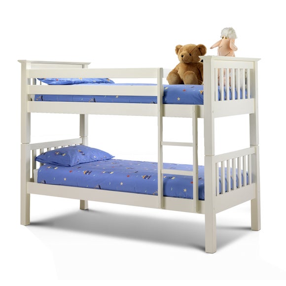 Kids White Orlando Bunk Bed