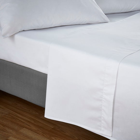 Luxury Non Iron 180 Thread Count Bedlinen Collection Flat Sheet