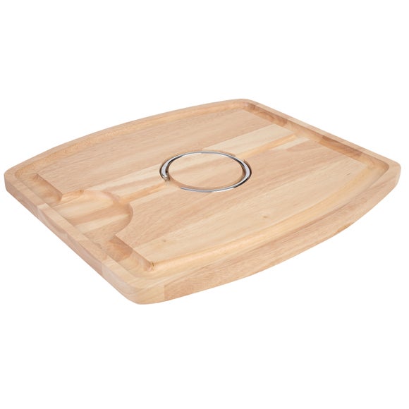 T & G Hevea Long Grain Carving Board