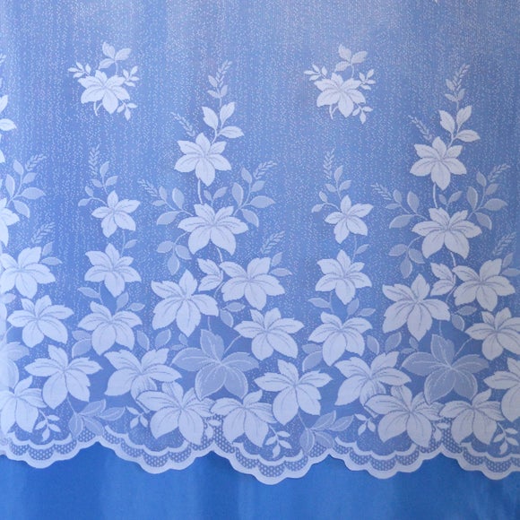 Sienna Brise Bise White Net Fabric