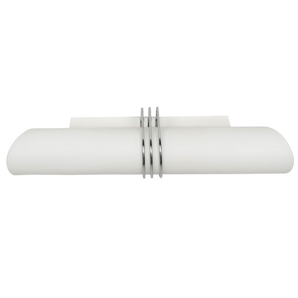 Chrome Band Bathroom Wall Light