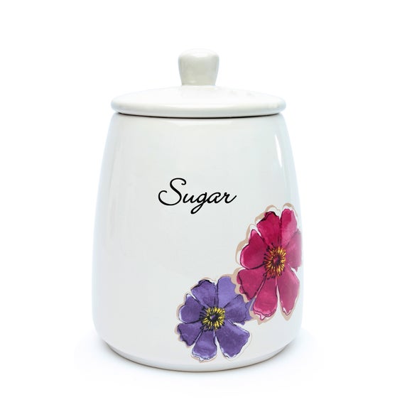 Mulberry Flower Collection Sugar Storage Jar