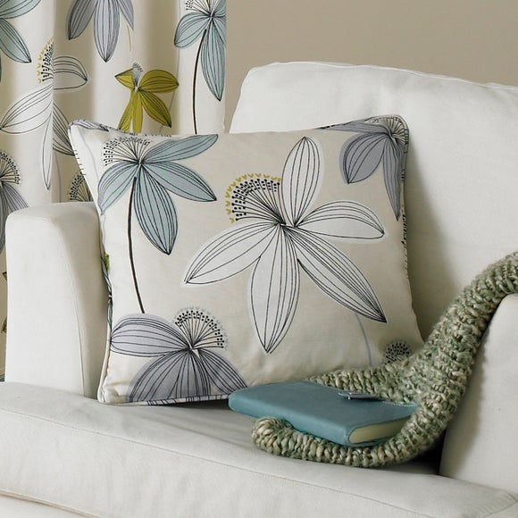 Duck Egg Romolo Collection Cushion Dunelm