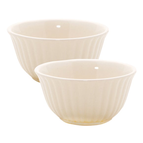 Rayware Cream Afternoon Tea Collection Set of Two Jam Pots