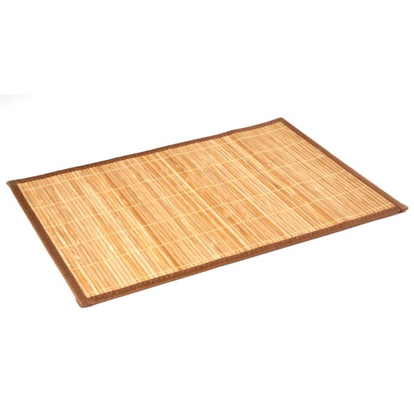 Natural Bamboo Placemat | Dunelm