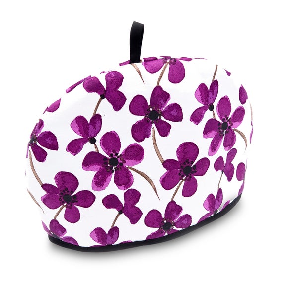 Plum Painted Poppy Collection Tea Cosy