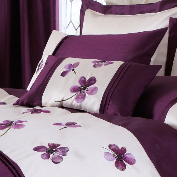 Plum Louisa Collection Cushion
