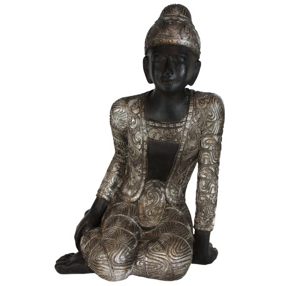 Burnt Sienna Collection Sitting Buddha Ornament
