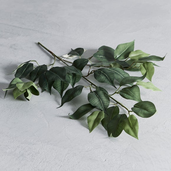 Artificial Green Ficus Spray