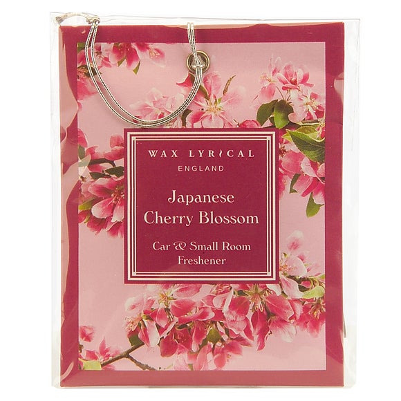 Wax Lyrical Japanese Cherry Blossom Car Freshener Dunelm