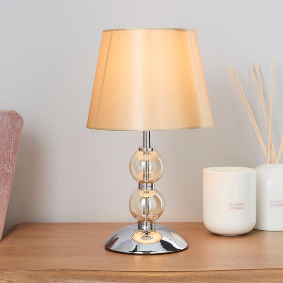 Rosie 2 Ball Table Lamp Dunelm