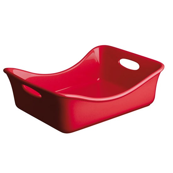 this morning by Prestige Collection Red Rectangular Dish