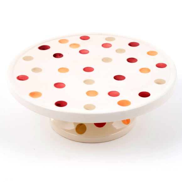 Red Country Spots Collection Cake Stand