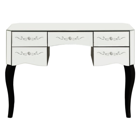Parisian Mirrored 5 Drawer Dressing Table