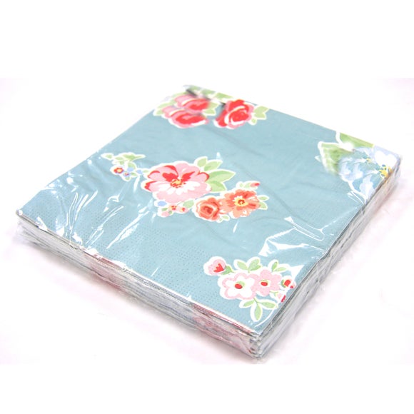 Homestead Blue Paper Napkins