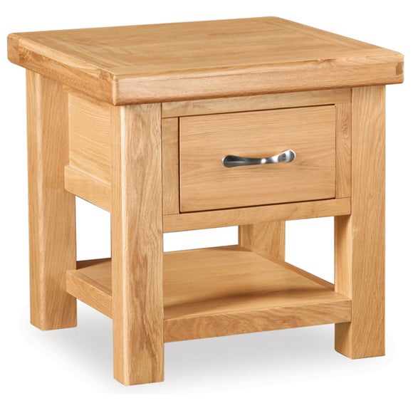 Shawbury Oak Lamp Table