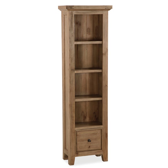 Naples Pine Slim Bookcase