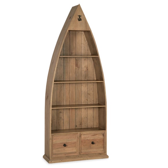 Naples Pine Boat Bookcase