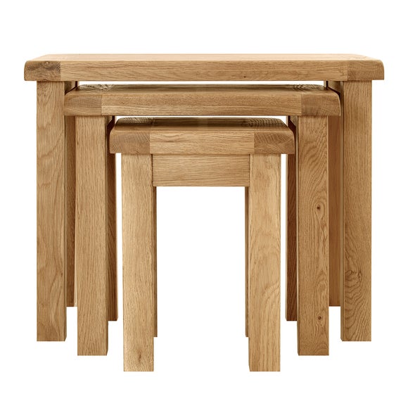 Chichester Oak Nest of Tables