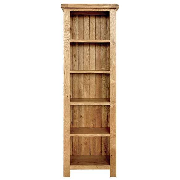 Chichester Oak Slim Bookcase